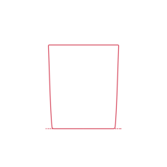 Objects Drinking Glasses Ikea Godis Glass 8 Oz Sticker Svg Vector, Free Vectors File